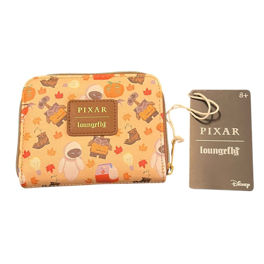 Loungefly Disney Wall-e Eve Fall Zip Around Wallet - Picture 2 of 4